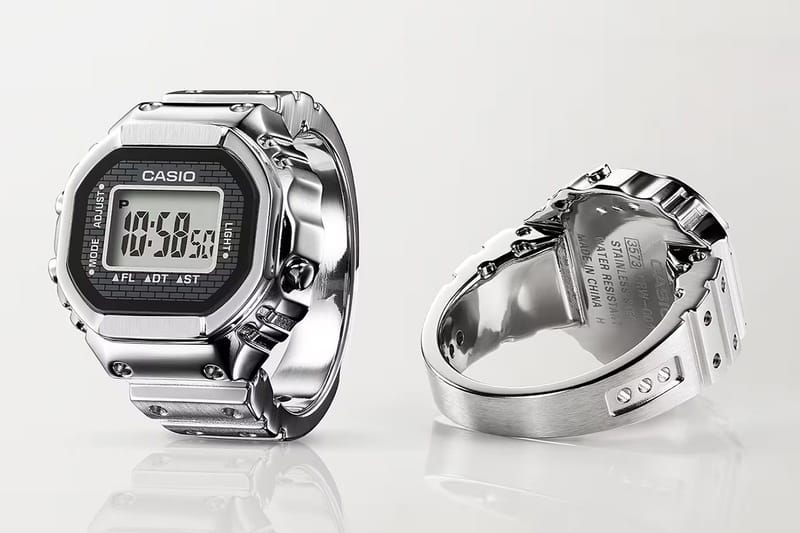 카시오가 디지털시계 반지 ‘CRW-001-1JR’을 출시한다