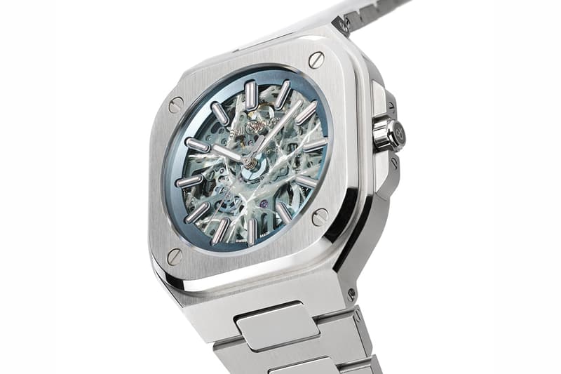 벨앤로스 BR-05 스켈레톤 ‘아틱 블루’가 출시됐다, bell and ross