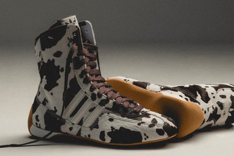 아디다스, 송치로 뒤덮인 라산트 미드 하이톱 스니커 출시