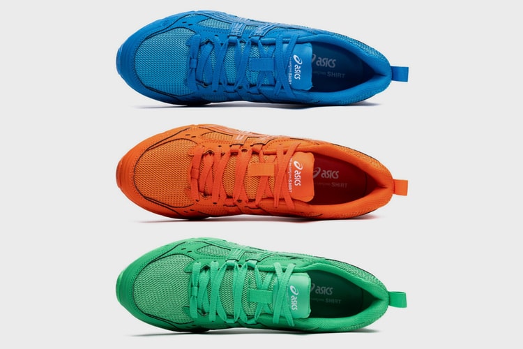 꼼 데 가르송 x 아식스 젤 누노비키 컬렉션 출시