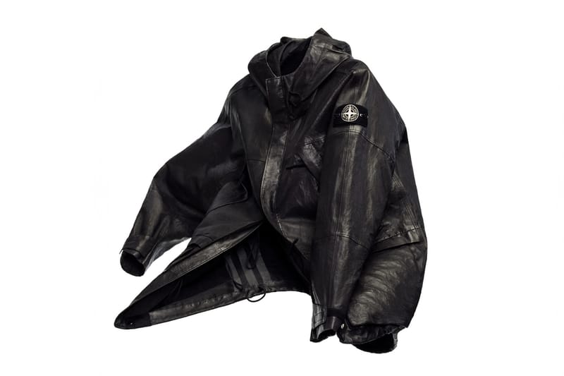 스톤 아일랜드 ‘라이트 레더 오간자’ 후디 재킷 공개