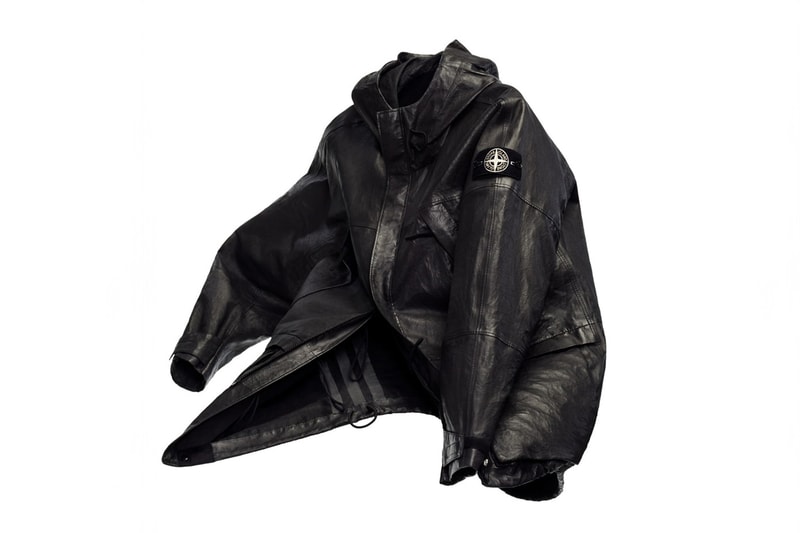 스톤 아일랜드 ‘라이트 레더 오간자’ 후디 재킷 공개