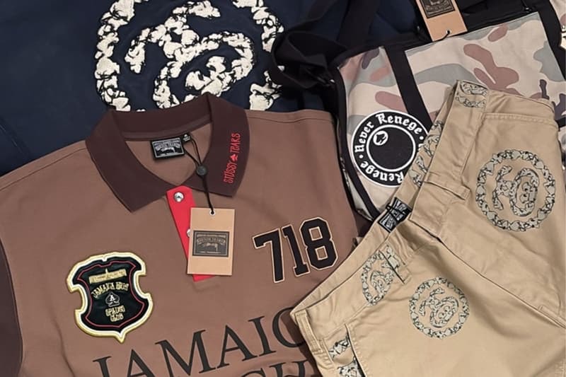 스투시 x 데님 티어스 협업 퍼스트룩 공개