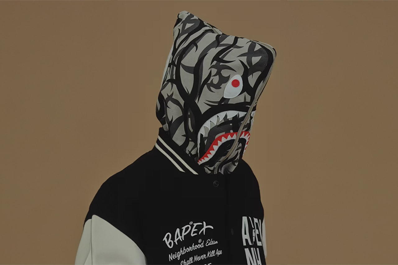 베이프 x 네이버후드 2025 겨울 컬렉션 공개