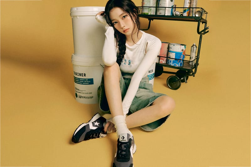 컨버스, 카리나와 함께한 2025년 봄 시즌 캠페인 화보 공개