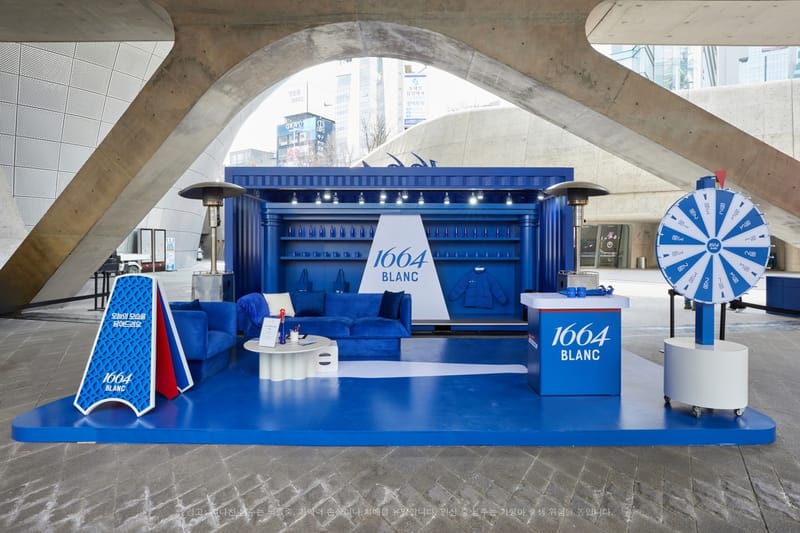 1664 블랑, 트렌디하고 매력적인 팝업 이벤트로 서울 패션위크를 사로잡다