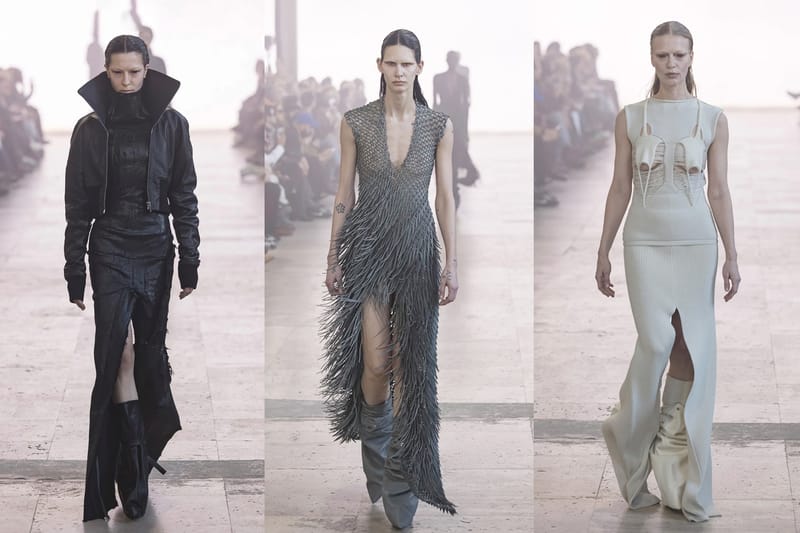 릭 오웬스 2025 FW 컬렉션 공개