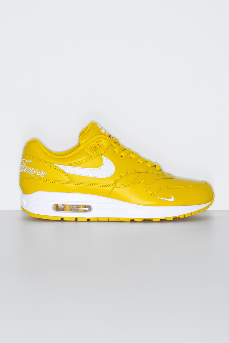 슈프림 x 나이키 에어 맥스 1 협업 출시 정보