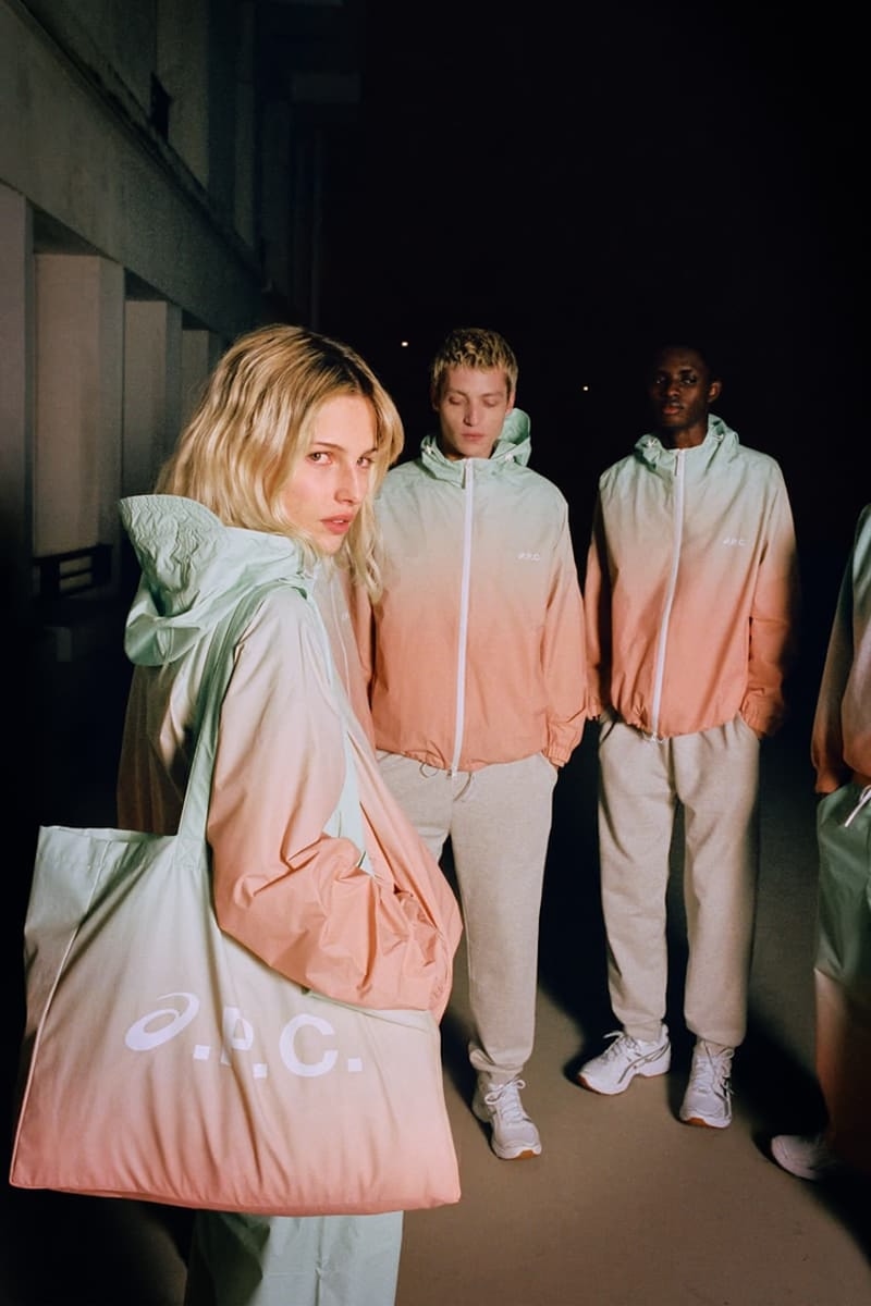 아식스 x A.P.C., 첫 풀라인 테니스 컬렉션 공개, 아식스아페쎄, 아페쎄