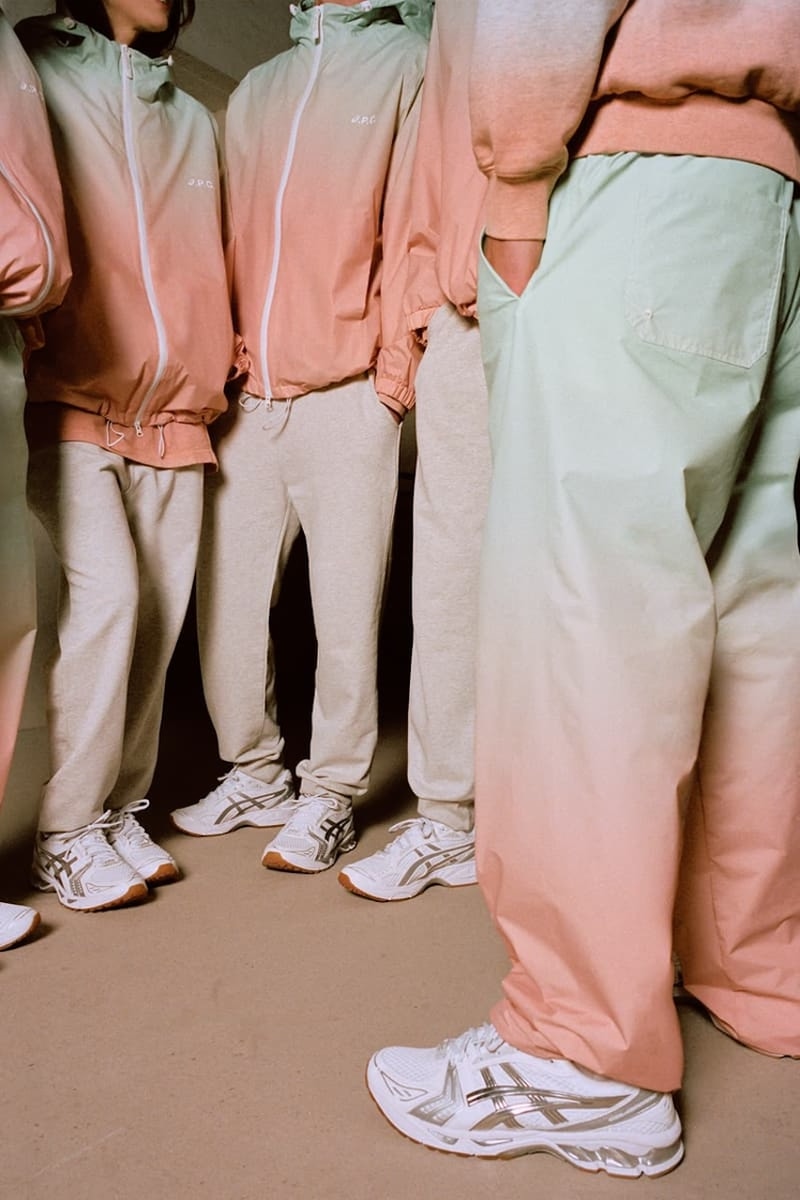 아식스 x A.P.C., 첫 풀라인 테니스 컬렉션 공개, 아식스아페쎄, 아페쎄