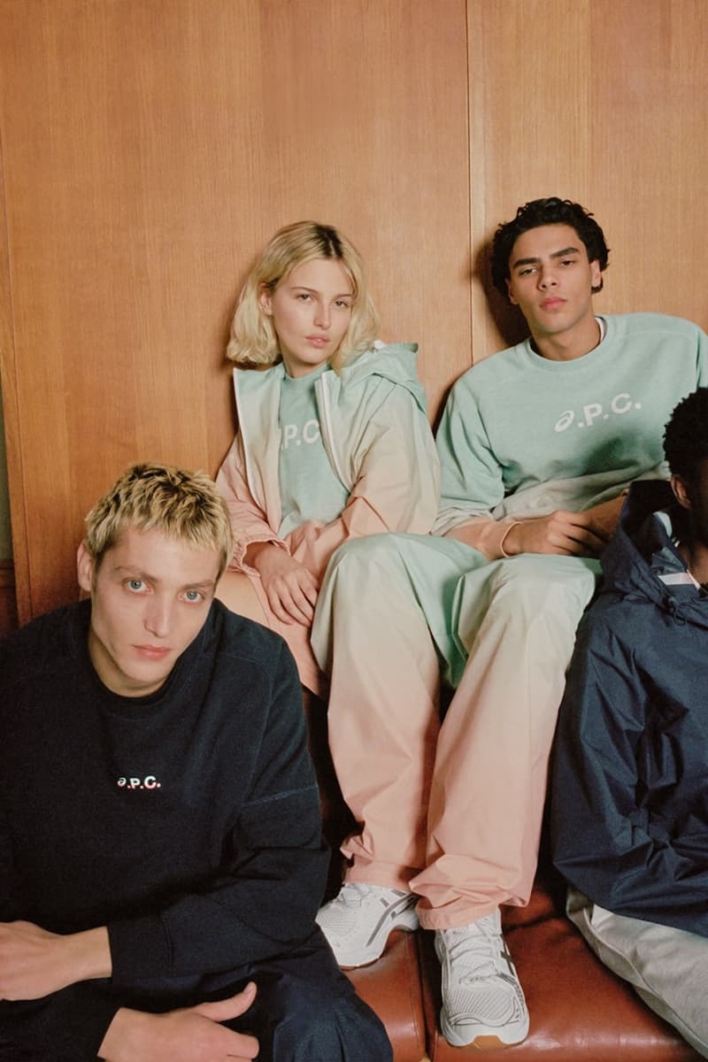 아식스 x A.P.C., 첫 풀라인 테니스 컬렉션 공개, 아식스아페쎄, 아페쎄