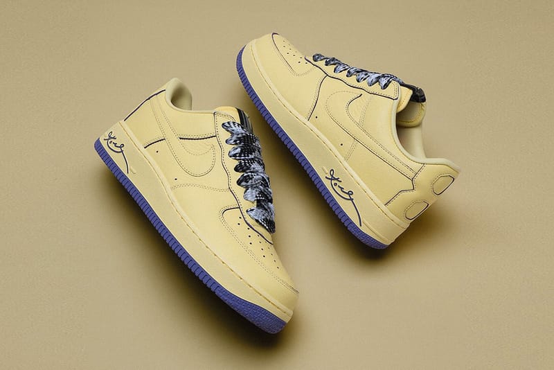 코비 브라이언트 x 나이키 에어 포스 1 로우 프로트로 ‘소프트 옐로’ 공개