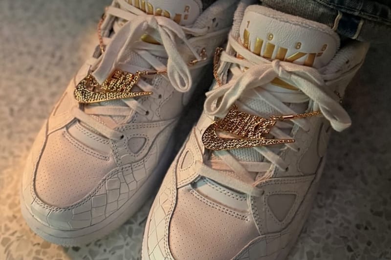 니고 x 나이키 에어 포스 3 ‘화이트 크록’ 공개