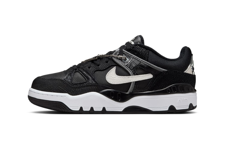 니고 x 나이키 에어 포스 3 ‘블랙 크록’ 공개