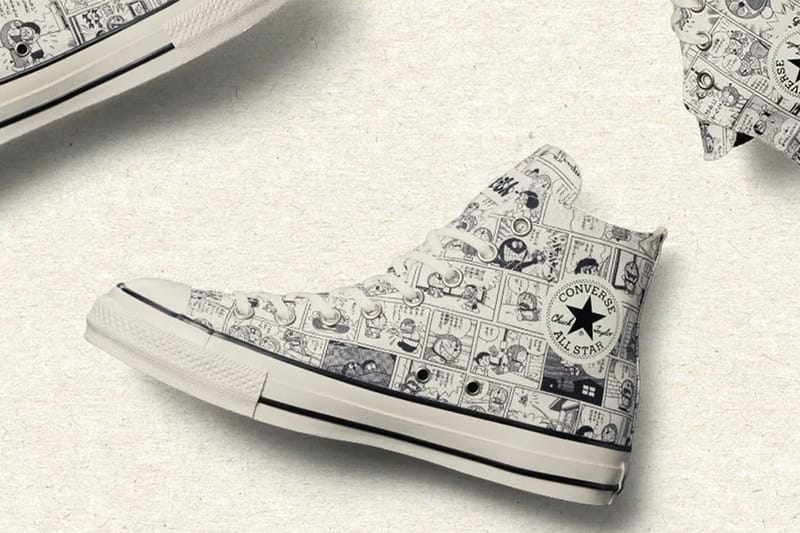 컨버스 x ‘도라에몽’ 협업 스니커 출시 정보