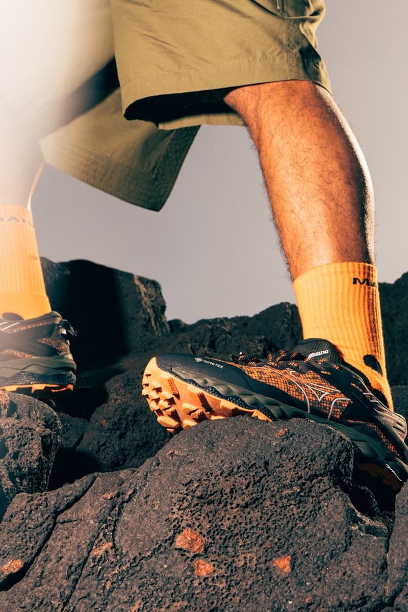 미즈노 x 마하리시 협업 ‘무진 10 GTX’ 공개