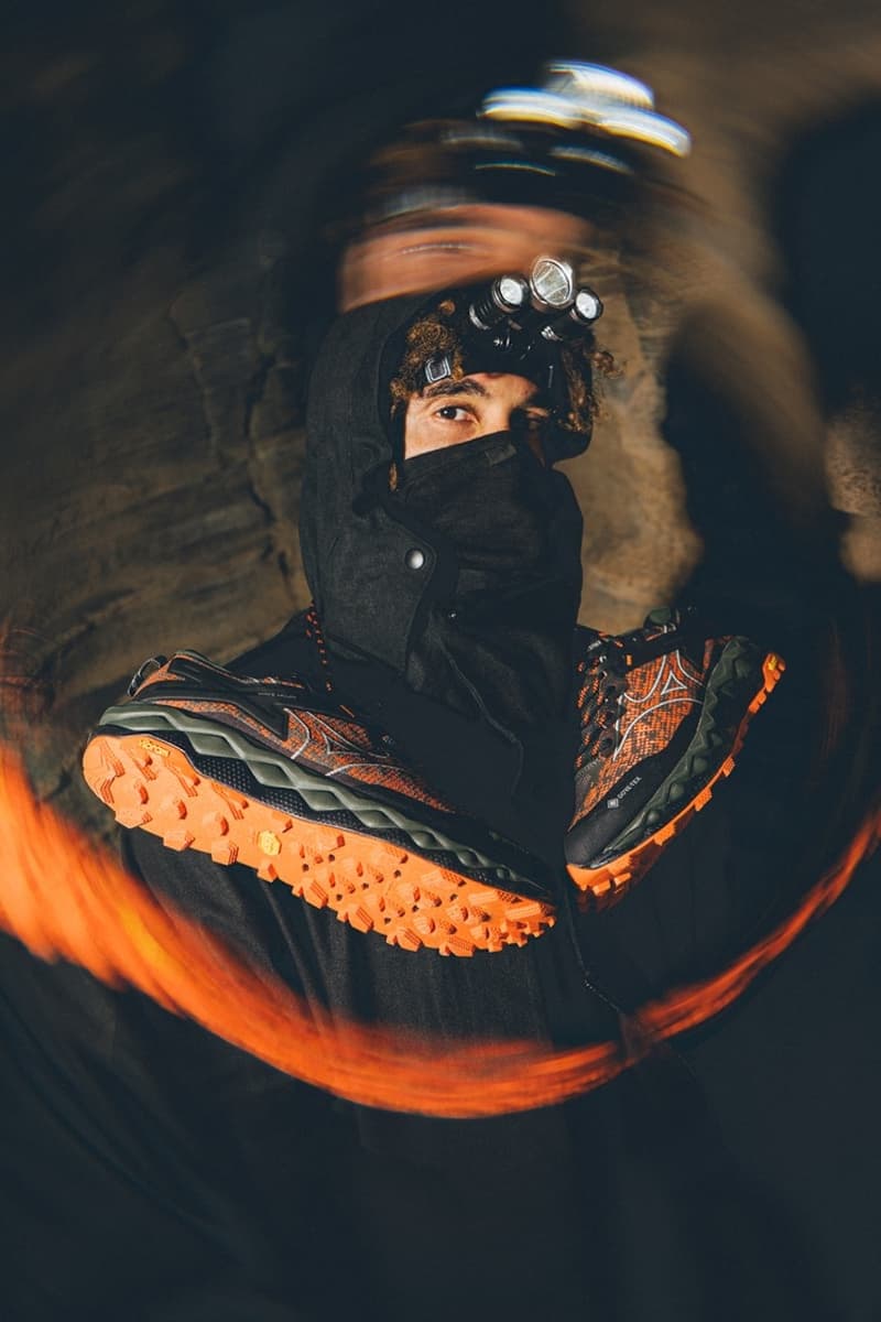 미즈노 x 마하리시 협업 ‘무진 10 GTX’ 공개