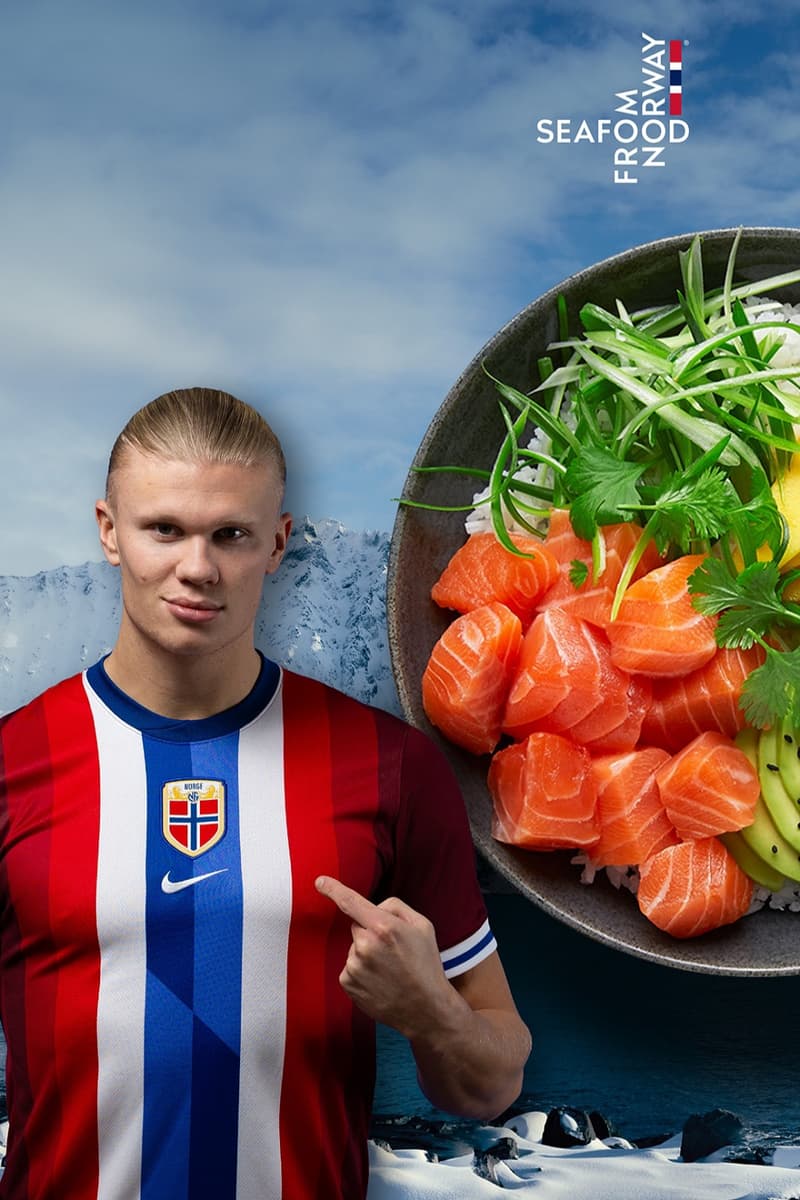 엘링 홀란의 선택, ‘노르웨이 연어’가 언제나 옳은 이유 씨푸드프롬노르웨이 Seafood from norway erling haaland salmon