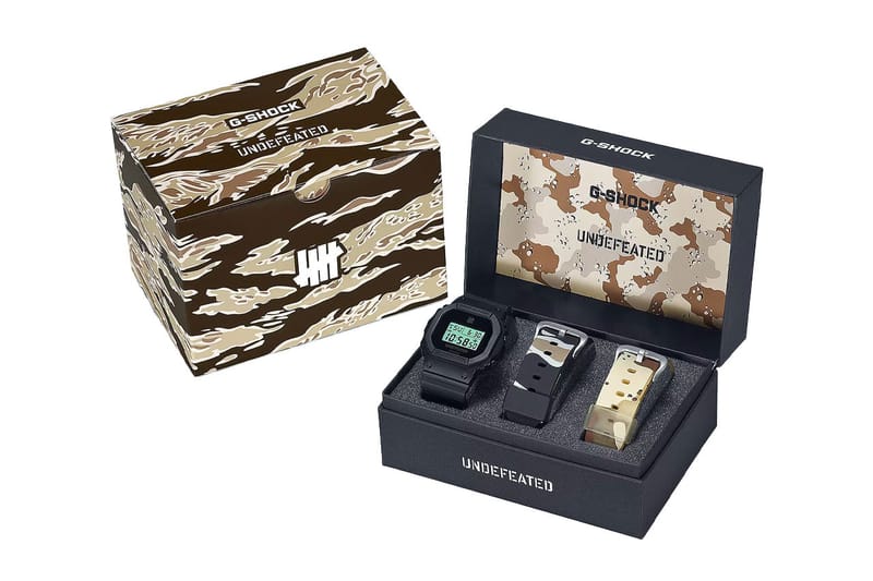 지샥 x 언디피티드 DWE5600UD 한정판 시계 공개