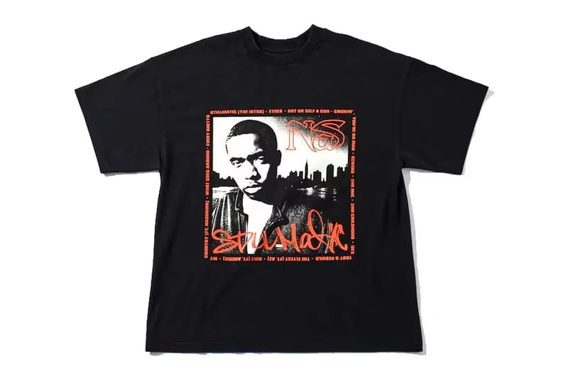 프릭스 스토어, 나스와 자미로콰이를 조명한 그래픽 티셔츠 4종 출시