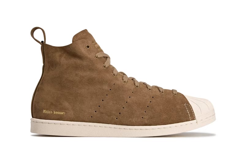 웨일스 보너 x 아디다스 협업 슈퍼스타 하이 공식 이미지