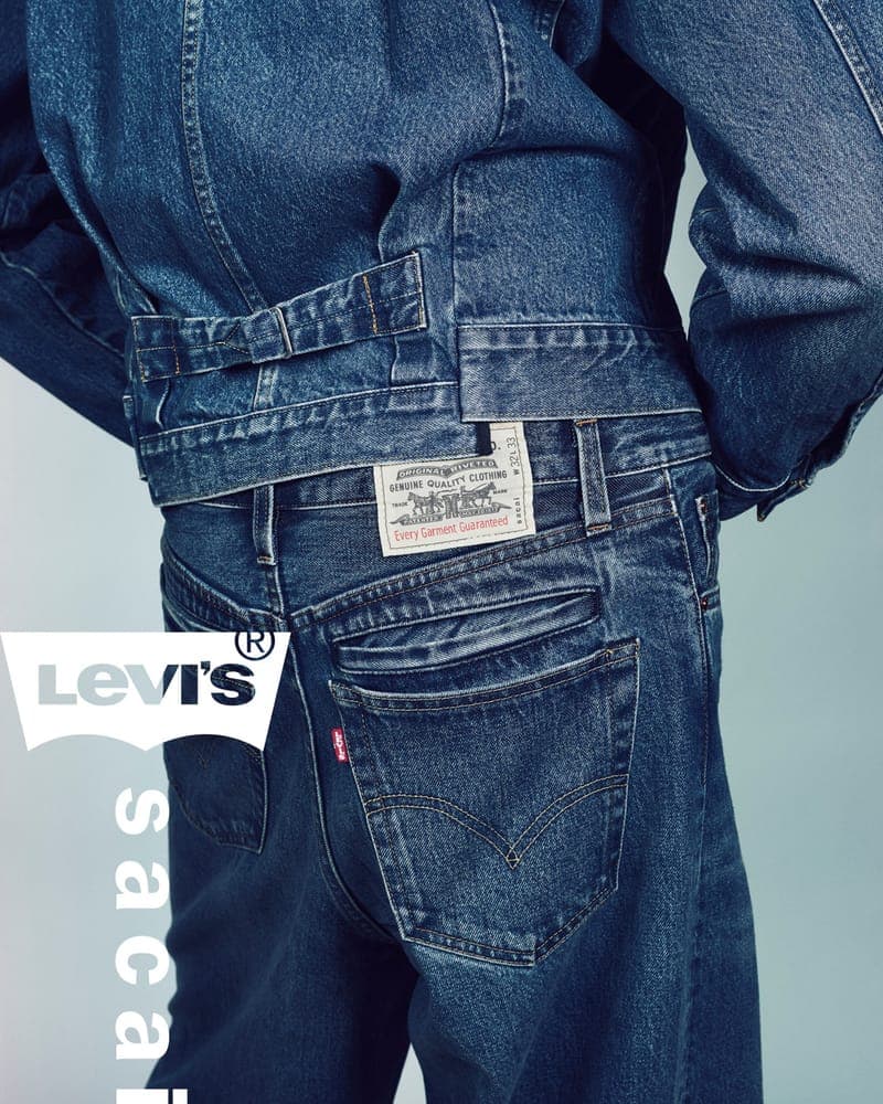 리바이스 x 사카이 데님 컬렉션 공개