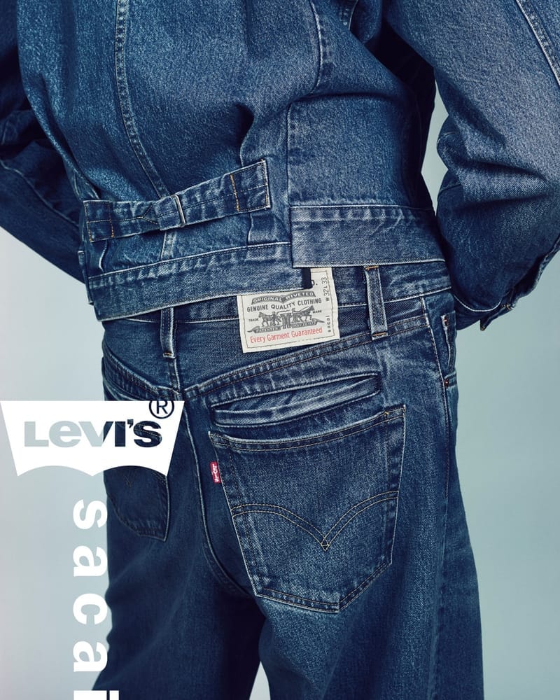 리바이스 x 사카이 데님 컬렉션 공개