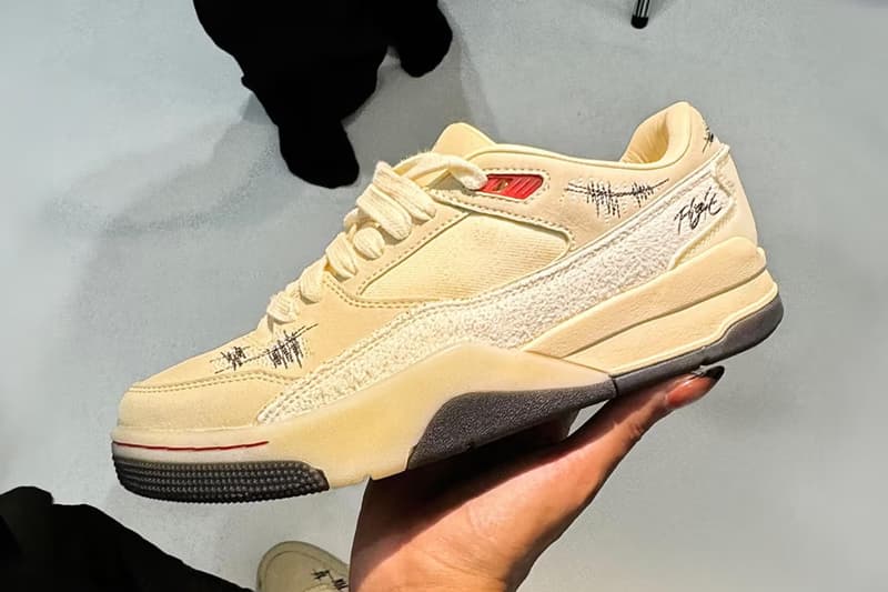 후 디사이드 워 x 조던 플라이트 코트 ‘머슬린’ 퍼스트룩