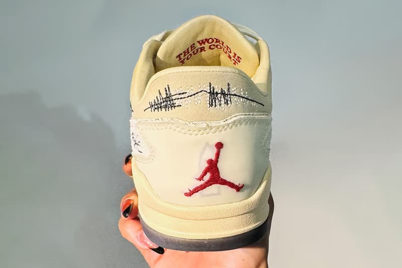 후 디사이드 워 x 조던 플라이트 코트 ‘머슬린’ 퍼스트룩