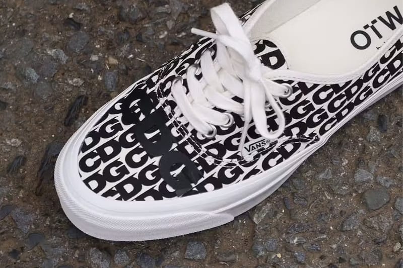 CDG x 반스 협업 어센틱 출시 정보