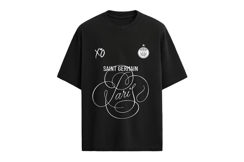 파리 생제르맹 FC x 더 위켄드 협업 컬렉션 공개