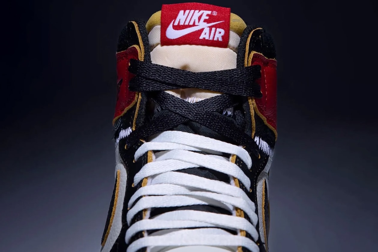 프라그먼트 디자인 x 유니온 LA x 에어 조던 1 하이 OG 공개