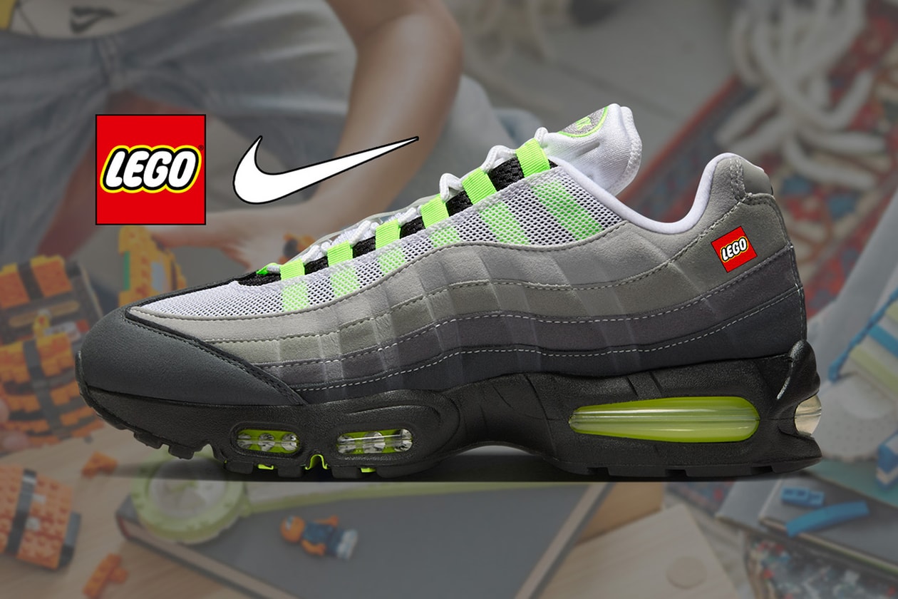 업데이트: 레고 x 나이키 에어 맥스 95 공식 이미지 공개