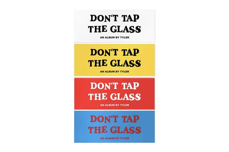 타일러, 더 크리에이터 ‘DON’T TAP THE GLASS’ 캡슐 컬렉션 발매