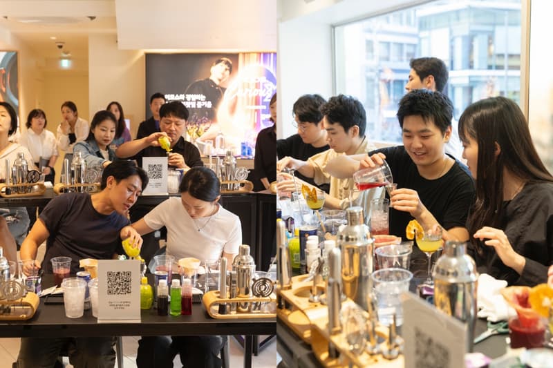아이코스, 김하림, 앨리스 청담, 목테일 클래스, 칵테일