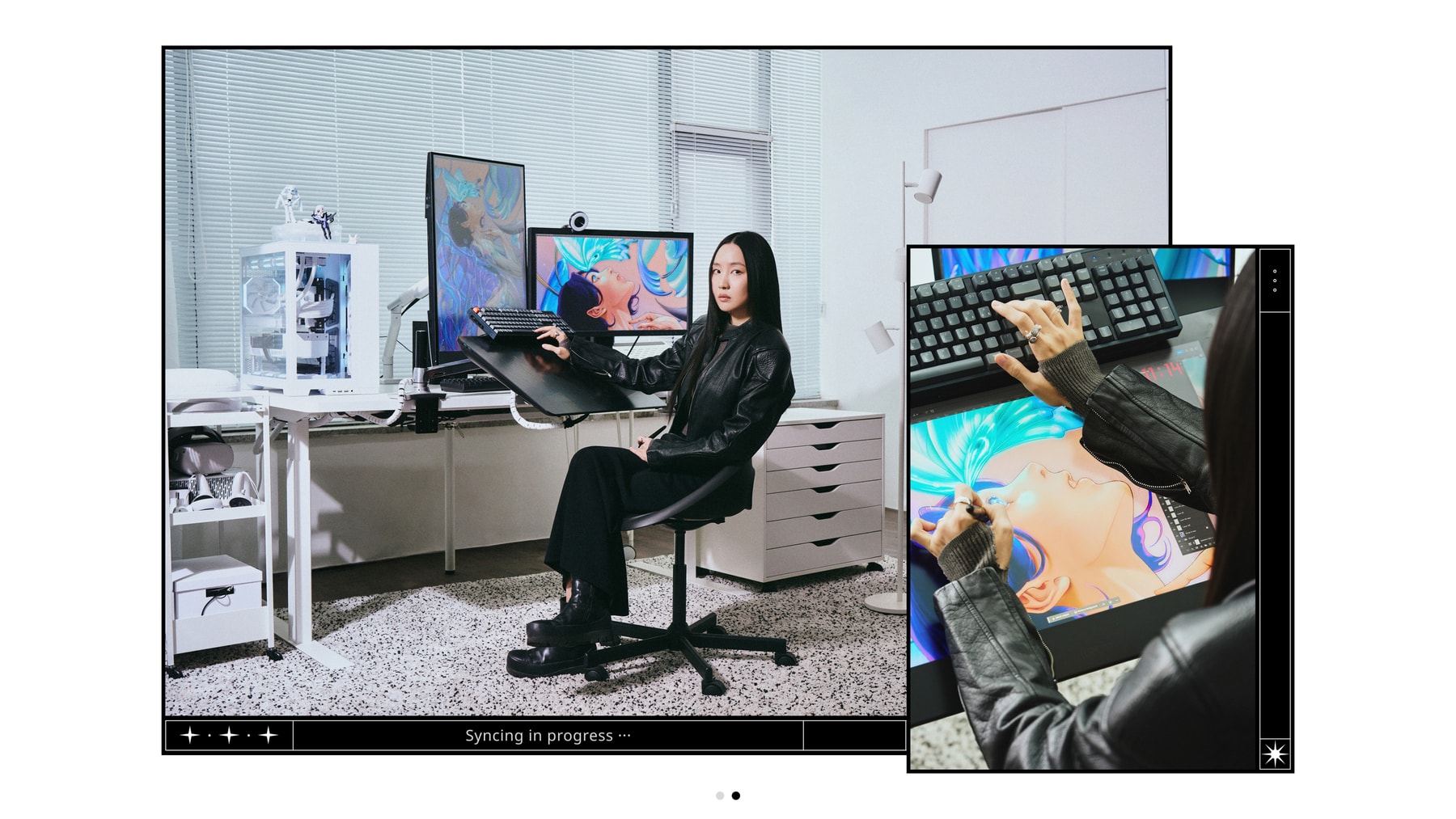 나이비스와 아티스트 4인의 아트 컬래버레이션 naevis