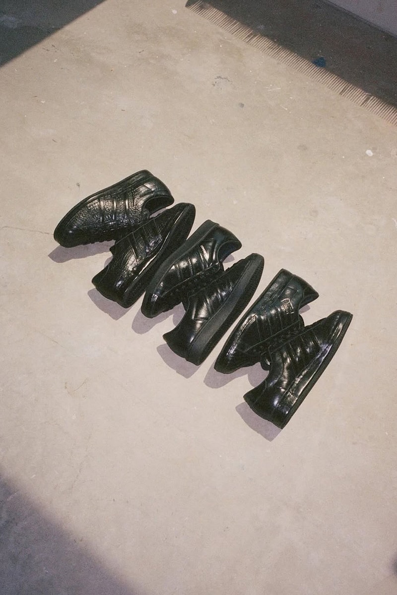 로니 피그가 공개한 키스 x 아디다스 슈퍼스타 ‘블랙 타이 2.0’