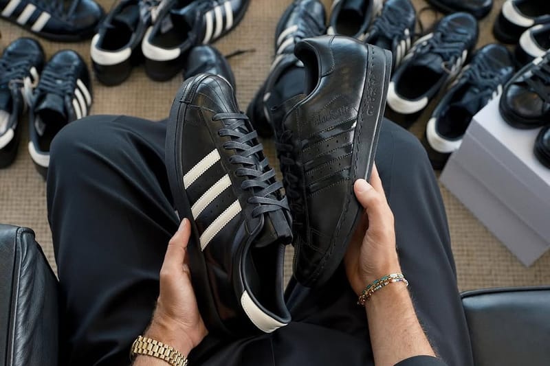 로니 피그가 공개한 키스 x 아디다스 슈퍼스타 ‘블랙 타이 2.0’