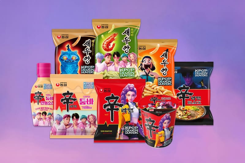 농심 x ‘케이팝 데몬 헌터스’ 패키지 출시