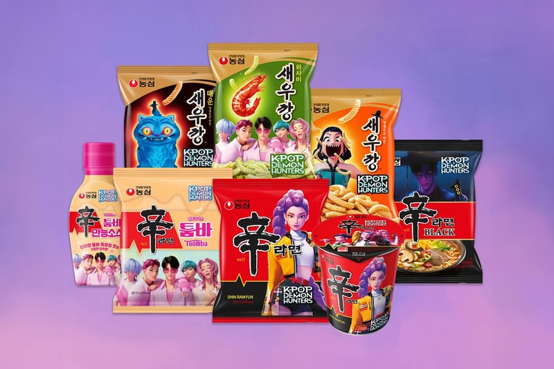 농심 x ‘케이팝 데몬 헌터스’ 패키지 출시