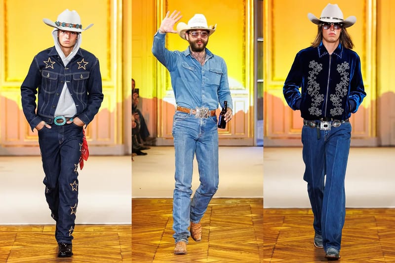 포스트 말론의 첫 데뷔 컬렉션 런웨이 공개