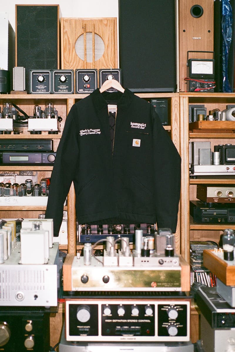 콤팩트 레코드 바 x 칼하트 WIP 컬렉션 공개