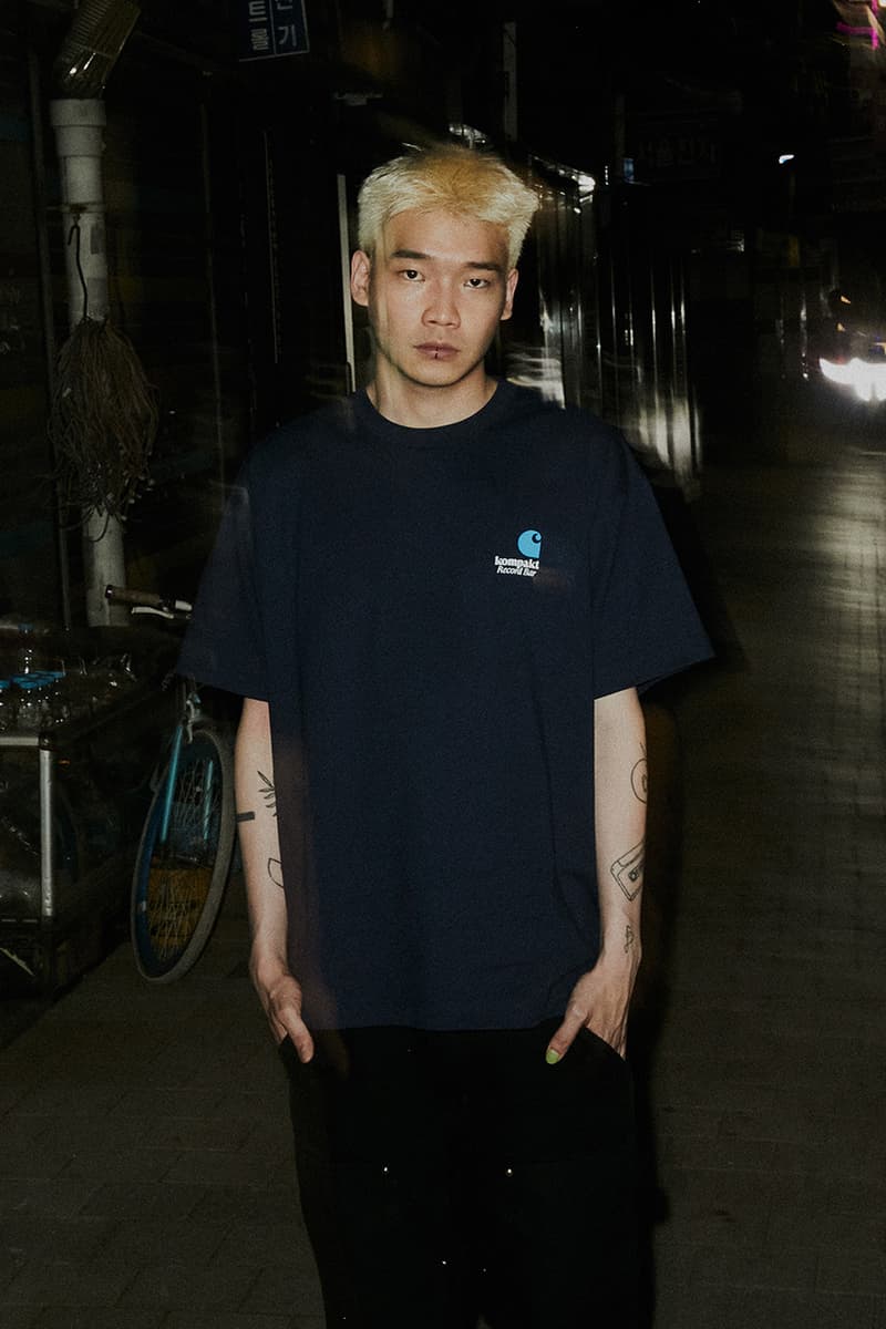 콤팩트 레코드 바 x 칼하트 WIP 컬렉션 공개