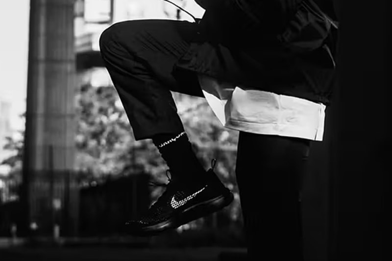 꼼 데 가르송 옴므 플러스 x 나이키 에어 리쥬벤8 캠페인 공개