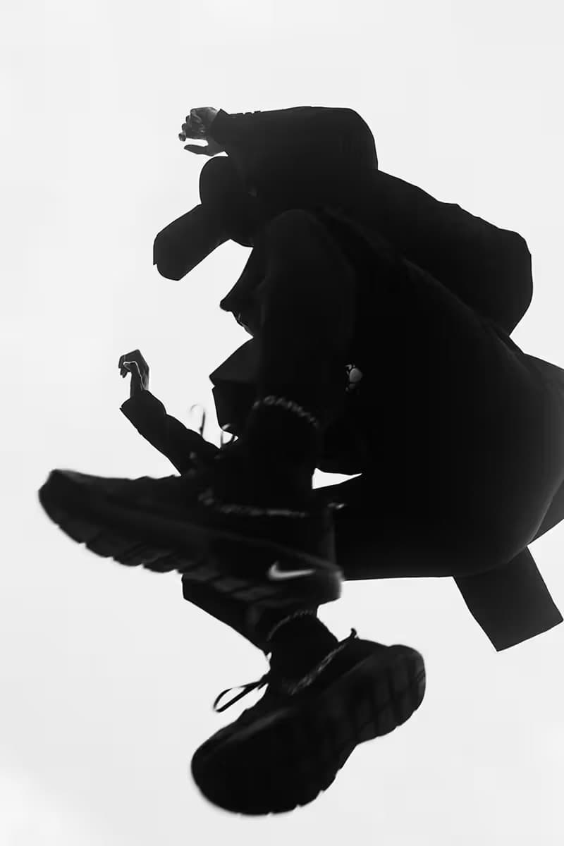 꼼 데 가르송 옴므 플러스 x 나이키 에어 리쥬벤8 캠페인 공개
