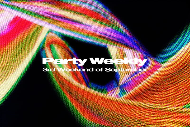 9월 셋째 주 주목할 만한 이주의 파티 5