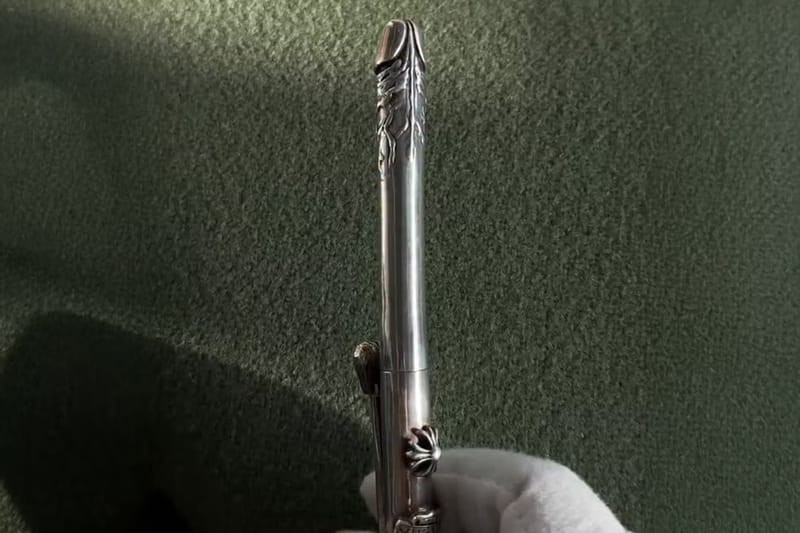 저스틴 리드, 크롬 하츠의 스털링 실버 멀티컬러 펜 공개