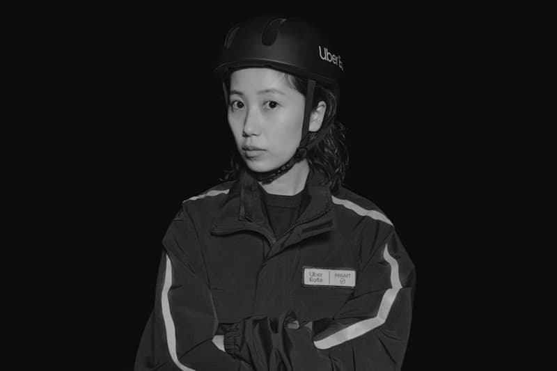 후지와라 히로시의 프라그먼트 디자인 x 우버 이츠 재킷 공개
