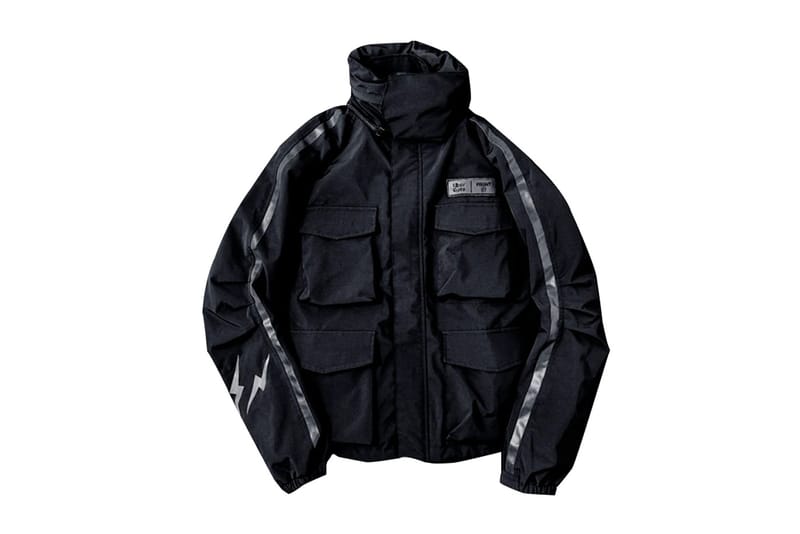 후지와라 히로시의 프라그먼트 디자인 x 우버 이츠 재킷 공개