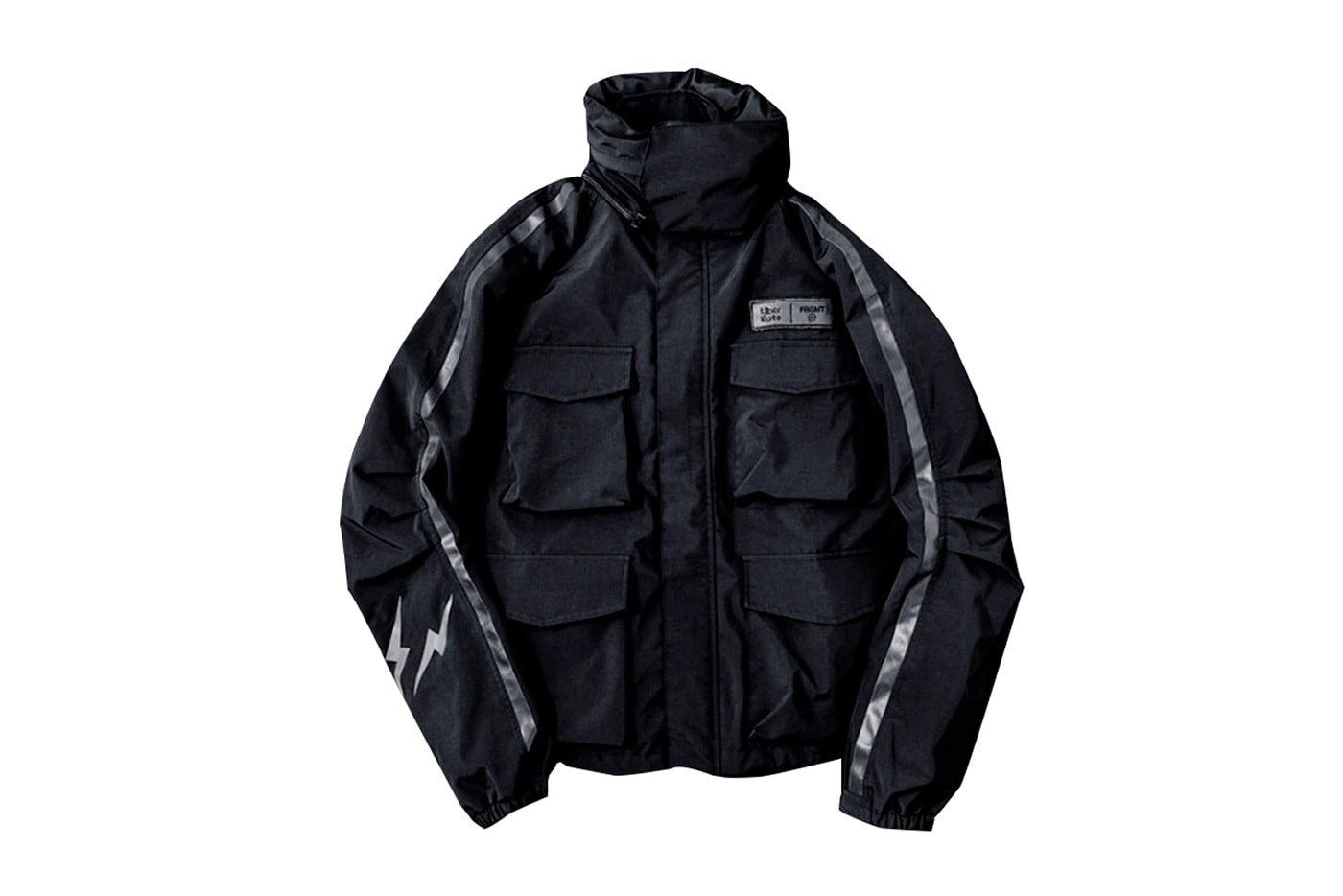 후지와라 히로시의 프라그먼트 디자인 x 우버 이츠 재킷 공개